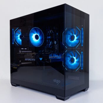 (P924) Stacionarus žaidimų-darbo kompiuteris Ryzen 7 5700X B550M 32GB DDR4 1TB NVMe SSD RTX 3070 Ti 8GB