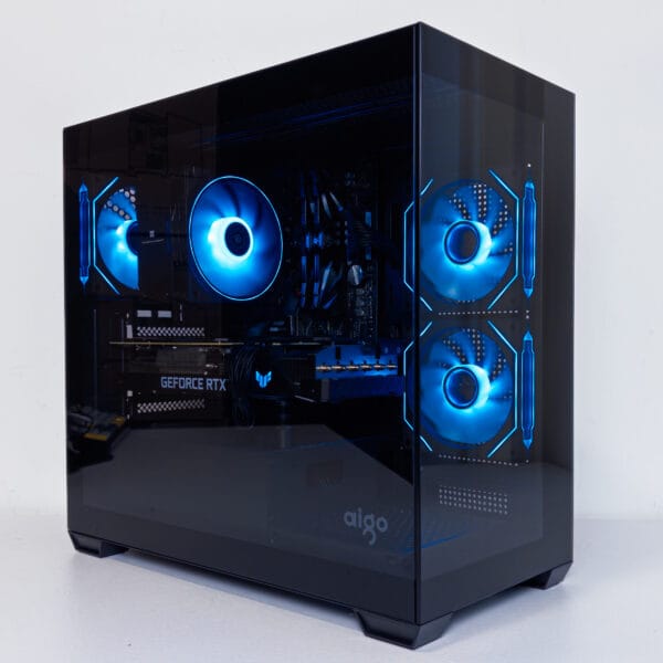 (P924) Stacionarus žaidimų-darbo kompiuteris Ryzen 7 5700X B550M 32GB DDR4 1TB NVMe SSD RTX 3070 Ti 8GB - Image 1