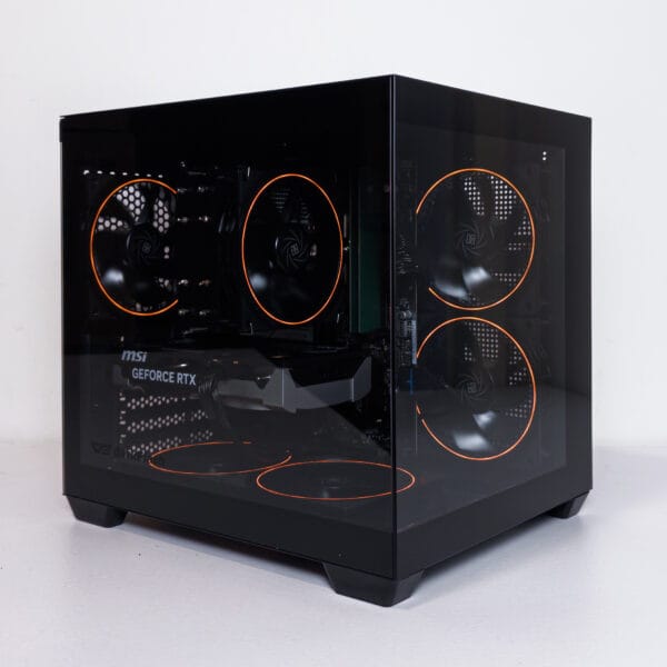 (P925) Stacionarus žaidimų-darbo kompiuteris Ryzen 5 7500F A620M WIFI 16GB DDR5 1TB NVMe SSD RTX 5060 8GB - Image 1