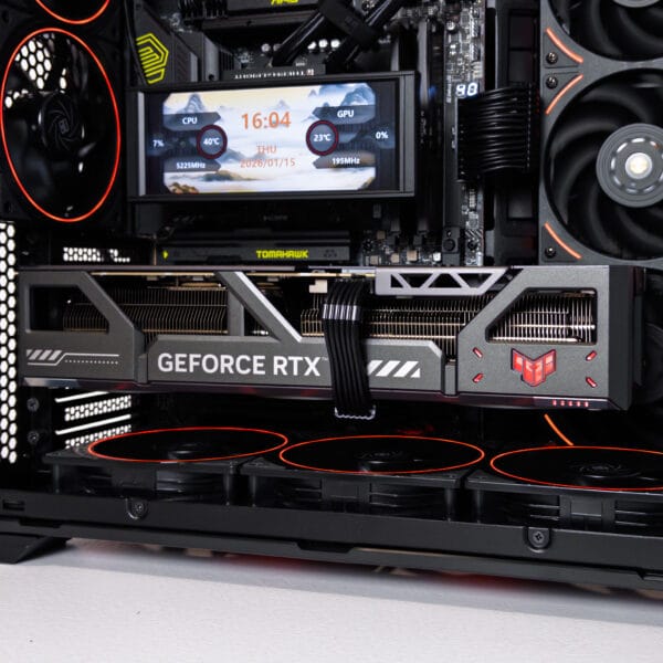 (P933) Stacionarus žaidimų-darbo kompiuteris Ryzen 7 9800X3D X870 WiFi 32GB DDR5 2TB NVMe SSD RTX 5080 16GB - Image 4