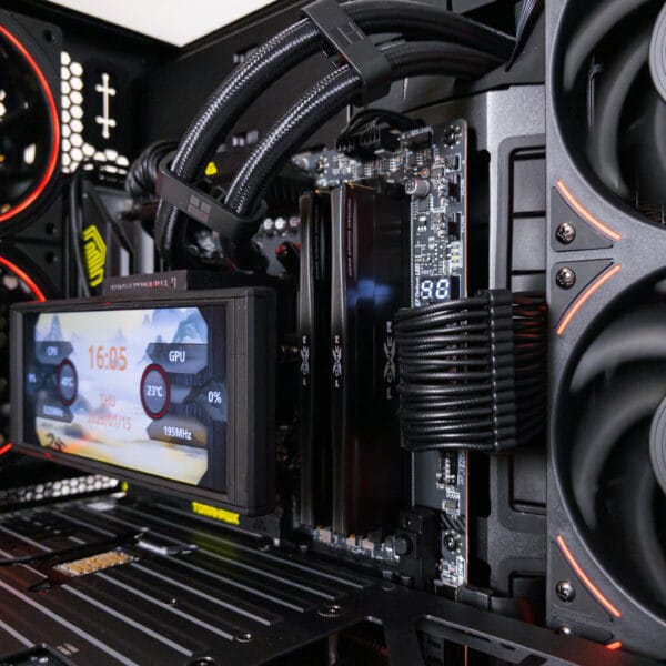 (P933) Stacionarus žaidimų-darbo kompiuteris Ryzen 7 9800X3D X870 WiFi 32GB DDR5 2TB NVMe SSD RTX 5080 16GB - Image 5