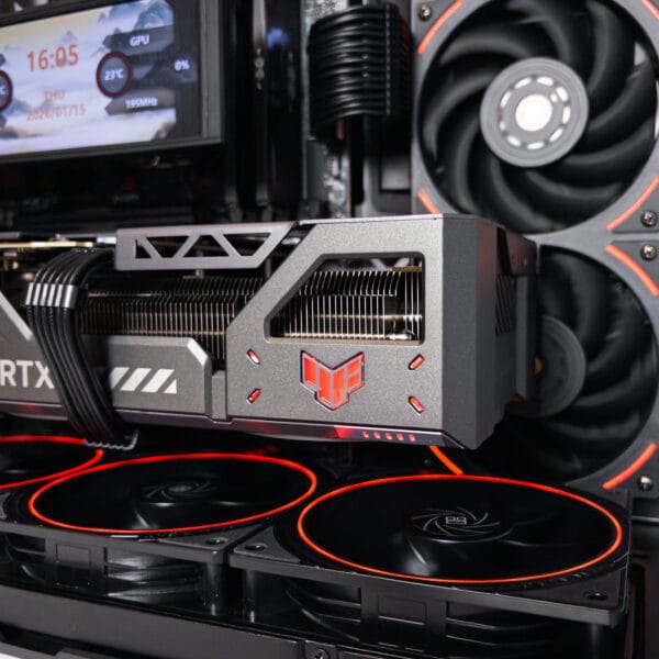 (P933) Stacionarus žaidimų-darbo kompiuteris Ryzen 7 9800X3D X870 WiFi 32GB DDR5 2TB NVMe SSD RTX 5080 16GB - Image 6