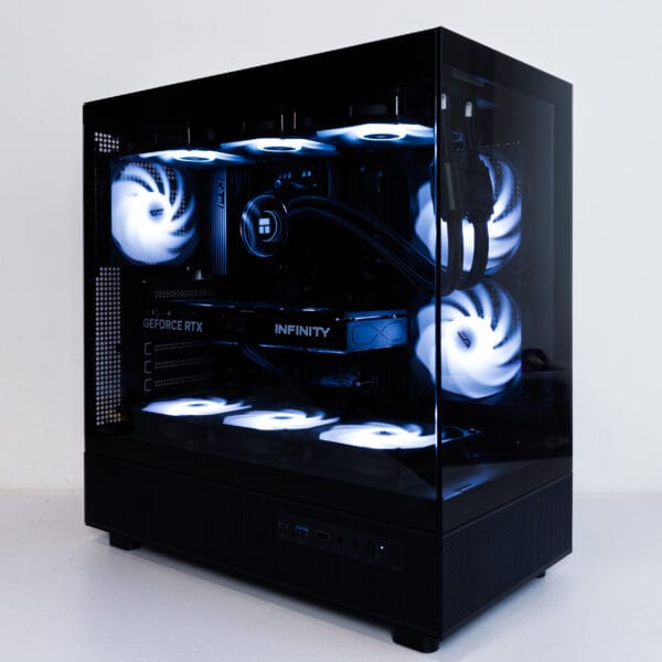 (P944) Stacionarus žaidimų-darbo kompiuteris Ryzen 7 9700X B850 WiFi 32GB DDR5 1TB NVMe SSD RTX 5070 12GB - Image 1