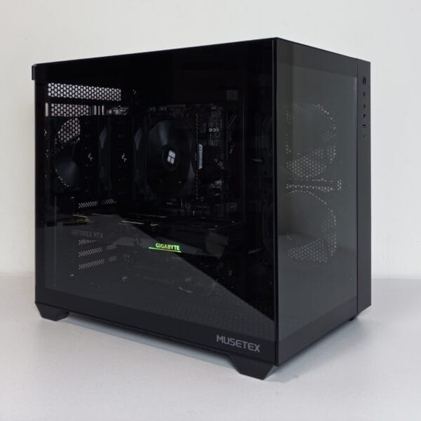 (P946) Stacionarus žaidimų-darbo kompiuteris Intel Core I7-8700K Z370 16GB DDR4 1TB NVMe SSD RTX 3060Ti 8GB (ATNAUJINTAS) - Image 1