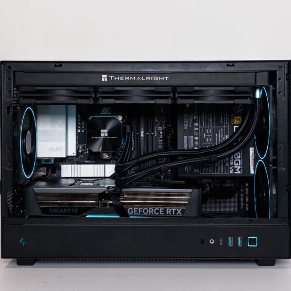 (P951) Stacionarus žaidimų-darbo kompiuteris Ryzen 5 9600X B850M WIFI 32GB DDR5 1TB NVMe SSD RTX 5070 12GB - Image 2