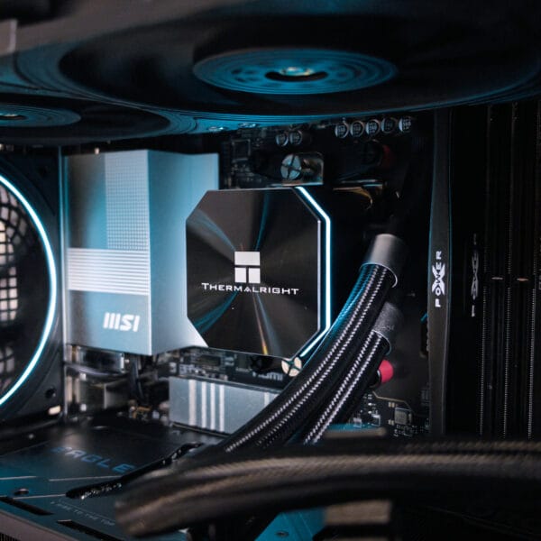 (P951) Stacionarus žaidimų-darbo kompiuteris Ryzen 5 9600X B850M WIFI 32GB DDR5 1TB NVMe SSD RTX 5070 12GB - Image 3