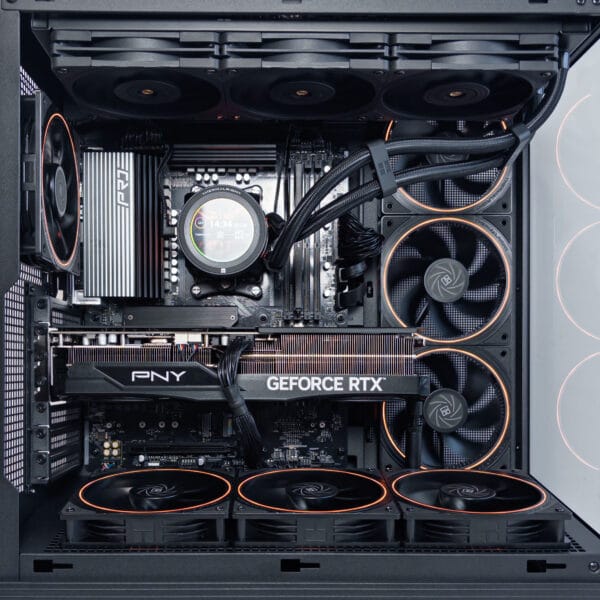 (P954) Stacionarus žaidimų-darbo kompiuteris Ryzen 7 7800X3D B850 WIFI 32GB DDR5 1TB NVMe SSD RTX 5070 Ti 16GB - Image 2