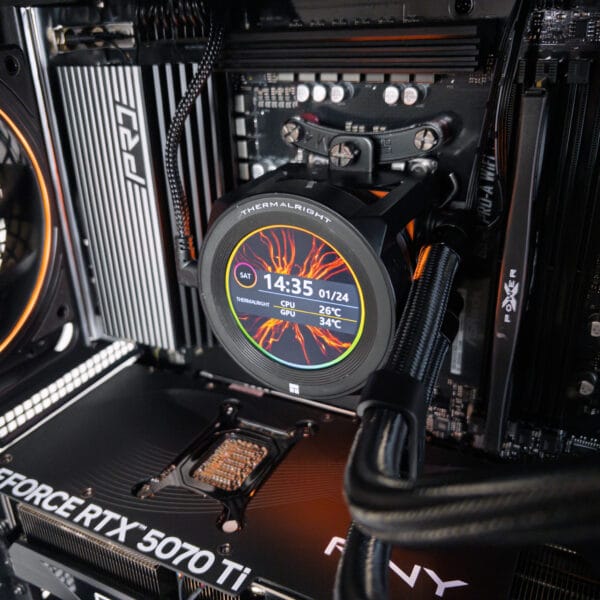 (P954) Stacionarus žaidimų-darbo kompiuteris Ryzen 7 7800X3D B850 WIFI 32GB DDR5 1TB NVMe SSD RTX 5070 Ti 16GB - Image 3