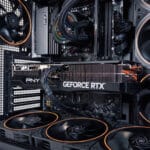 (P954) Stacionarus žaidimų-darbo kompiuteris Ryzen 7 7800X3D B850 WIFI 32GB DDR5 1TB NVMe SSD RTX 5070 Ti 16GB - Image 4