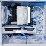 (P958) Stacionarus žaidimų-darbo kompiuteris Ryzen 5 7500F B850M WIFI 32GB DDR5 1TB NVMe SSD RX 9060 XT 16GB - Image 2