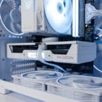 (P958) Stacionarus žaidimų-darbo kompiuteris Ryzen 5 7500F B850M WIFI 32GB DDR5 1TB NVMe SSD RX 9060 XT 16GB - Image 4