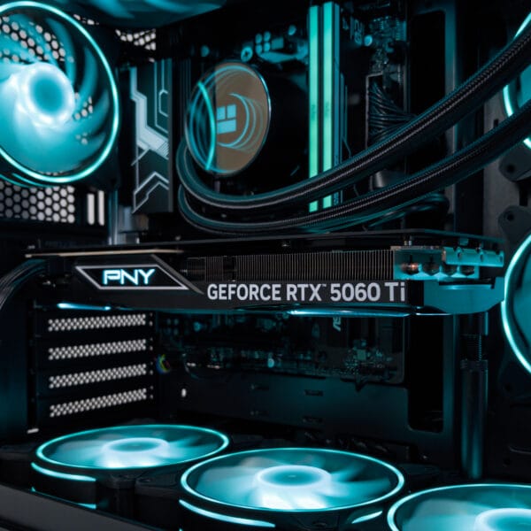 (P962) Stacionarus žaidimų-darbo kompiuteris Ryzen 7 7800X3D B850M WIFI 32GB DDR5 1TB NVMe SSD RTX 5060 Ti 16GB - Image 5