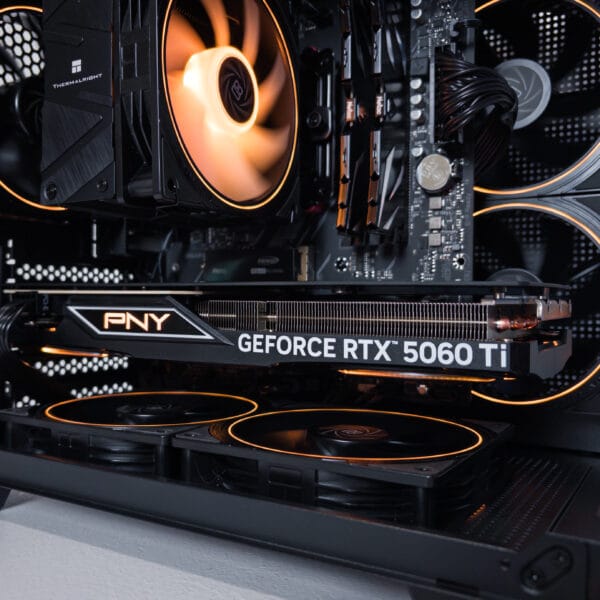 (P964) Stacionarus žaidimų-darbo kompiuteris Ryzen 7 5700X B550M WIFI 32GB DDR4 1TB NVMe SSD RTX 5060 Ti 16GB - Image 4