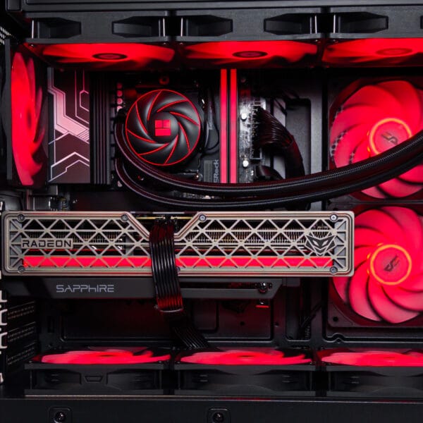 (P965) Stacionarus žaidimų-darbo kompiuteris Ryzen 7 7800X3D B850M WIFI 32GB DDR5 1TB NVMe SSD RX 9060 XT 16GB - Image 2