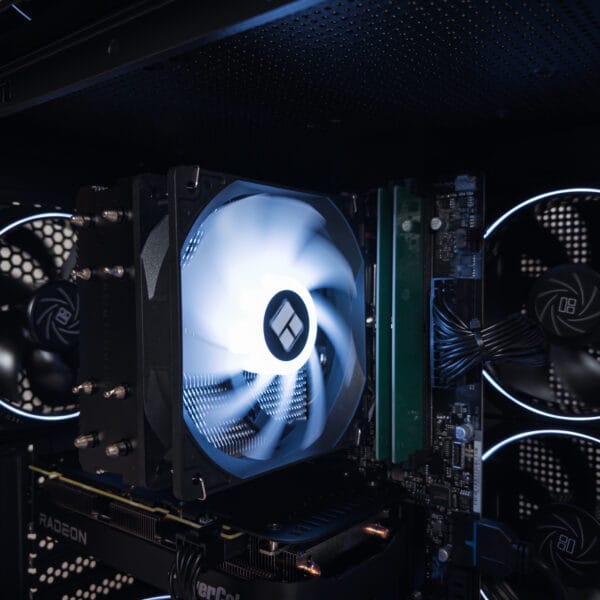 (P940) Stacionarus žaidimų-darbo kompiuteris Ryzen 5 7500F A620M 16GB DDR5 1TB NVMe SSD RX 9060 XT 8GB - Image 3