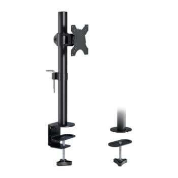 BONTEC Monitoriaus laikiklis 13-34" ekranams, reguliuojamas aukštis, pasukamas, iki 10 kg, VESA 75/100