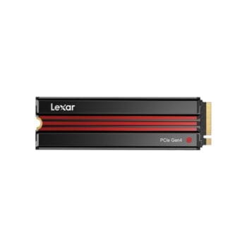 Lexar EQ790 1TB M.2 PCIe Gen4x4 NVMe SSD su aušintuvu skaitymas 7000 MB/s rašymas 5000 MB/s