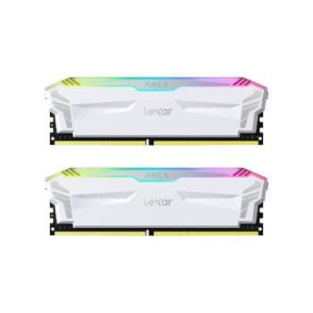 Lexar ARES RGB DDR4 RAM 16 GB (2x8GB) 3866 MHz Balta
