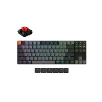 Belaidė mechaninė klaviatūra Keychron K1 QMK Wireless (Version 6) (Red Switch)