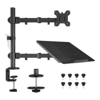 BONTEC Nešiojamojo kompiuterio ir monitoriaus laikiklis 13-27″, iki 10 kg VESA 75/100