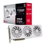 ASUS PRIME Radeon RX 9070 XT 16GB WHITE OC Edition