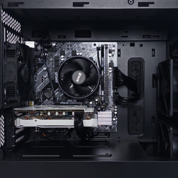 (P967) Stacionarus žaidimų-darbo kompiuteris Ryzen 5 PRO 3600 A520M 16GB DDR4 500GB SSD RTX 2070 8GB (ATNAUJINTAS) - Image 2