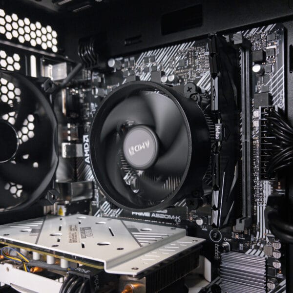 (P967) Stacionarus žaidimų-darbo kompiuteris Ryzen 5 PRO 3600 A520M 16GB DDR4 500GB SSD RTX 2070 8GB (ATNAUJINTAS) - Image 3