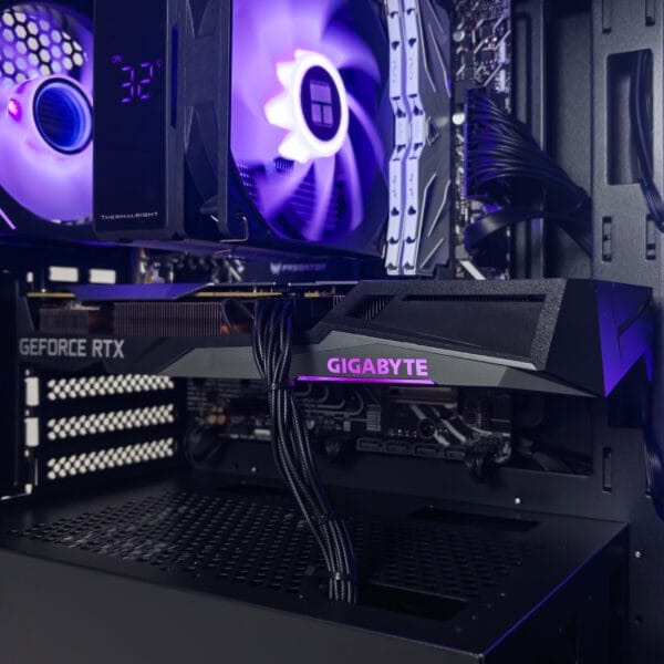 (P968) Stacionarus žaidimų-darbo kompiuteris Intel Core I5-12400F H610M WIFI 16GB DDR4 1TB NVMe SSD RTX 3060 Ti 8GB - Image 4