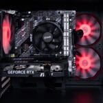 (P973) Stacionarus žaidimų-darbo kompiuteris Ryzen 5 5500 A520M 16GB DDR4 1TB NVMe SSD RTX 3060 Ti 8GB - Image 4