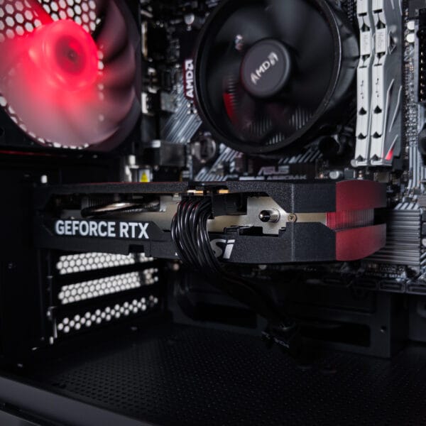 (P973) Stacionarus žaidimų-darbo kompiuteris Ryzen 5 5500 A520M 16GB DDR4 1TB NVMe SSD RTX 3060 Ti 8GB - Image 4