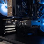 (P971) Stacionarus žaidimų-darbo kompiuteris Ryzen 5 5500 A520M 16GB DDR4 500GB NVMe SSD RTX 3060 Ti 8GB - Image 4