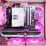 (P974) Stacionarus žaidimų-darbo kompiuteris Ryzen 5 5600X B550M 16GB DDR4 1TB NVMe SSD RX 9060 XT 16GB - Image 3