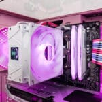 (P974) Stacionarus žaidimų-darbo kompiuteris Ryzen 5 5600X B550M 16GB DDR4 1TB NVMe SSD RX 9060 XT 16GB - Image 3