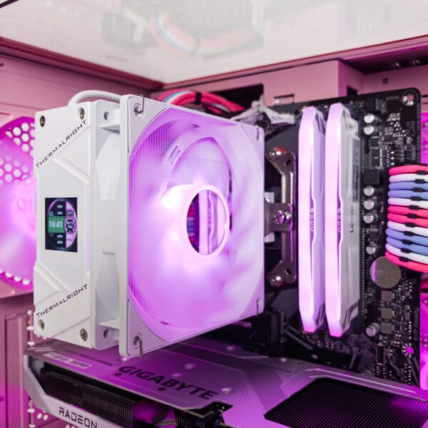 (P974) Stacionarus žaidimų-darbo kompiuteris Ryzen 5 5600X B550M 16GB DDR4 1TB NVMe SSD RX 9060 XT 16GB - Image 3