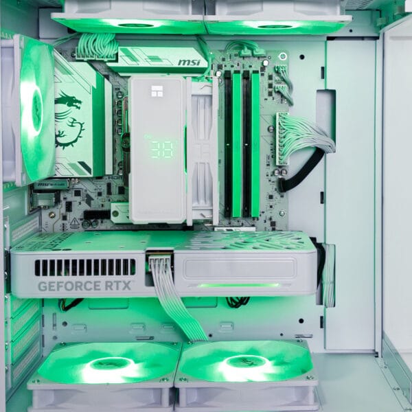 (P972) Stacionarus žaidimų-darbo kompiuteris Ryzen 5 7500F B850M WiFi 32GB DDR5 1TB NVMe SSD RTX 5060 Ti 16GB - Image 2