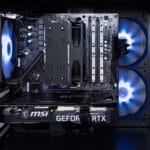 (P975) Stacionarus žaidimų-darbo kompiuteris Ryzen 5 5500 A520M WIFI 16GB DDR5 1TB NVMe SSD RTX 3060 Ti 8GB - Image 2