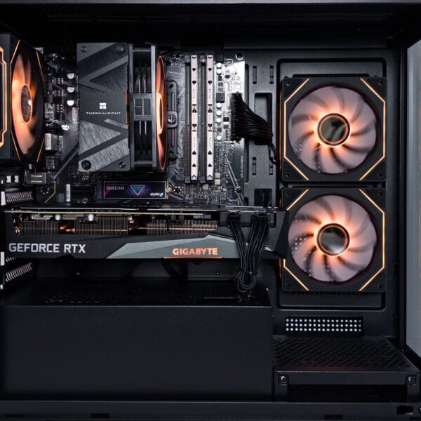 (P977) Stacionarus žaidimų-darbo kompiuteris Ryzen 5 5600X A520M WIFI 16GB DDR4 1TB NVMe SSD RTX 3070 8GB - Image 2