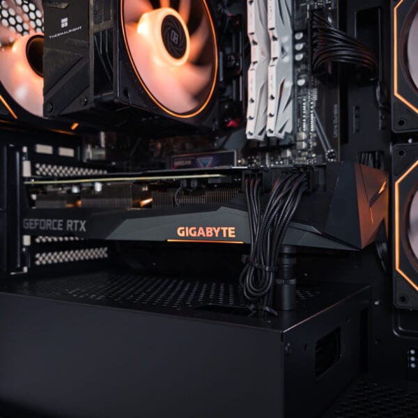 (P977) Stacionarus žaidimų-darbo kompiuteris Ryzen 5 5600X A520M WIFI 16GB DDR4 1TB NVMe SSD RTX 3070 8GB - Image 4