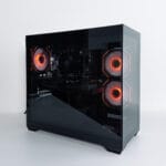 P987 Stacionarus žaidimų-darbo kompiuteris AMD Ryzen 5500 16GB DDR4 RAM 512GB SSD RX 5700 XT 8GB