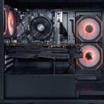 P987 Stacionarus žaidimų-darbo kompiuteris AMD Ryzen 5500 16GB DDR4 RAM 512GB SSD RX 5700 XT 8GB - Image 2