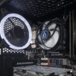 (P980) Stacionarus žaidimų-darbo kompiuteris Intel I5-6600 H110 16GB DDR4 500GB SSD RX 580 8GB (ATNAUJINTAS) - Image 3