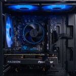 (P982) Stacionarus žaidimų-darbo kompiuteris Intel Core i3-12100F H610M 16GB DDR4 500GB SSD RX 9060 XT 8GB - Image 2