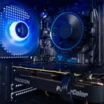 (P982) Stacionarus žaidimų-darbo kompiuteris Intel Core i3-12100F H610M 16GB DDR4 500GB SSD RX 9060 XT 8GB - Image 3