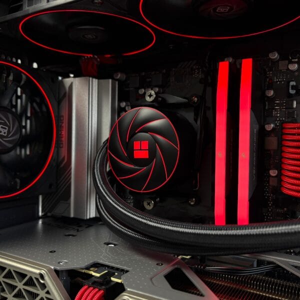 (P755) Stacionarus žaidimų-darbo kompiuteris Ryzen 5 9600X B850 WIFI 32GB DDR5 1TB NVMe SSD RX 9060 XT 16GB - Image 2