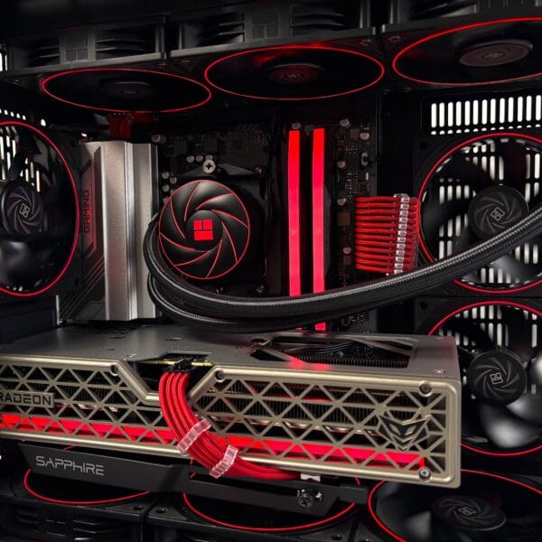 (P755) Stacionarus žaidimų-darbo kompiuteris Ryzen 5 9600X B850 WIFI 32GB DDR5 1TB NVMe SSD RX 9060 XT 16GB - Image 4