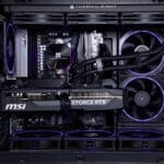 (P727) Stacionarus žaidimų-darbo kompiuteris Ryzen 7 7800X3D B850 WIFI 32GB DDR5 1TB NVMe SSD RTX 5070 Ti 16GB - Image 2