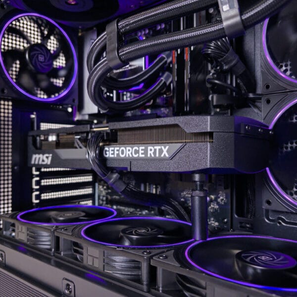 (P727) Stacionarus žaidimų-darbo kompiuteris Ryzen 7 7800X3D B850 WIFI 32GB DDR5 1TB NVMe SSD RTX 5070 Ti 16GB - Image 4