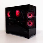 (P930) Stacionarus žaidimų-darbo kompiuteris Ryzen 7 5700X B550M WIFI 32GB DDR4 1TB NVMe SSD RX 9060 XT 16GB