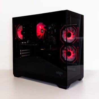 (P930) Stacionarus žaidimų-darbo kompiuteris Ryzen 7 5700X B550M WIFI 32GB DDR4 1TB NVMe SSD RX 9060 XT 16GB