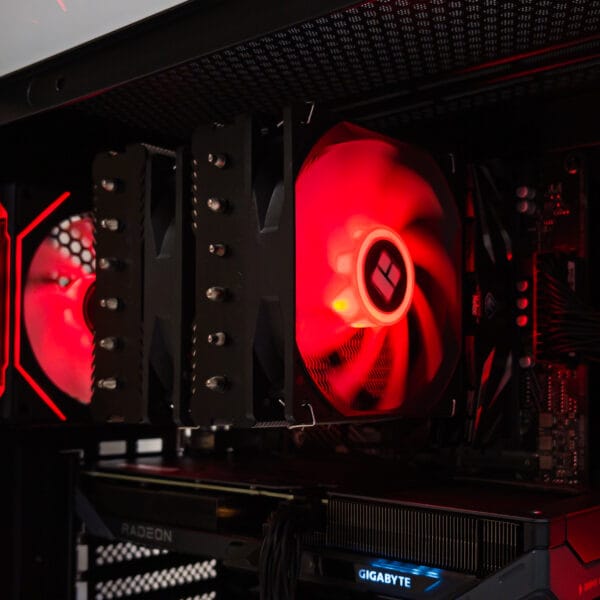 (P930) Stacionarus žaidimų-darbo kompiuteris Ryzen 7 5700X B550M WIFI 32GB DDR4 1TB NVMe SSD RX 9060 XT 16GB - Image 3